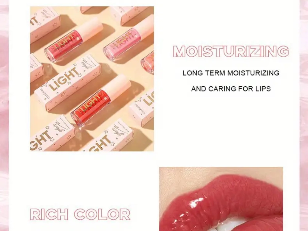 Moisturizing Candy Lip Gloss Red