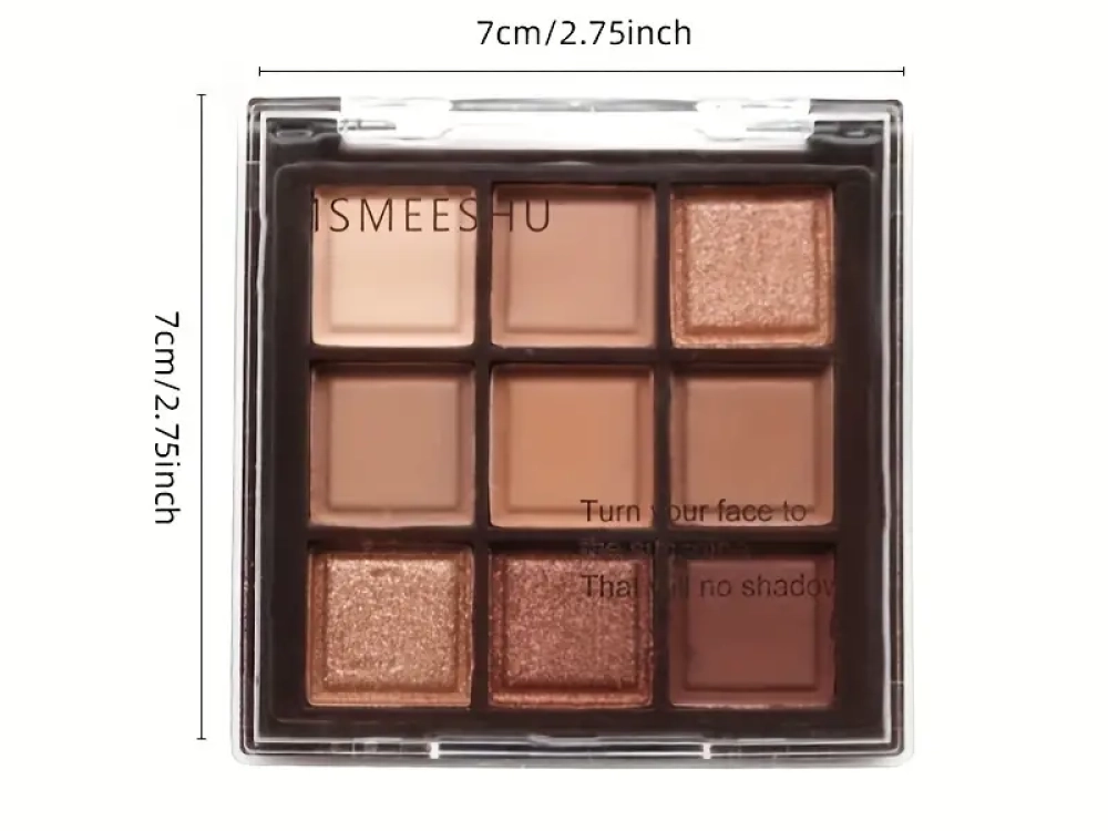 Mocha Chocolate 9 Colors Eyeshadow Palette