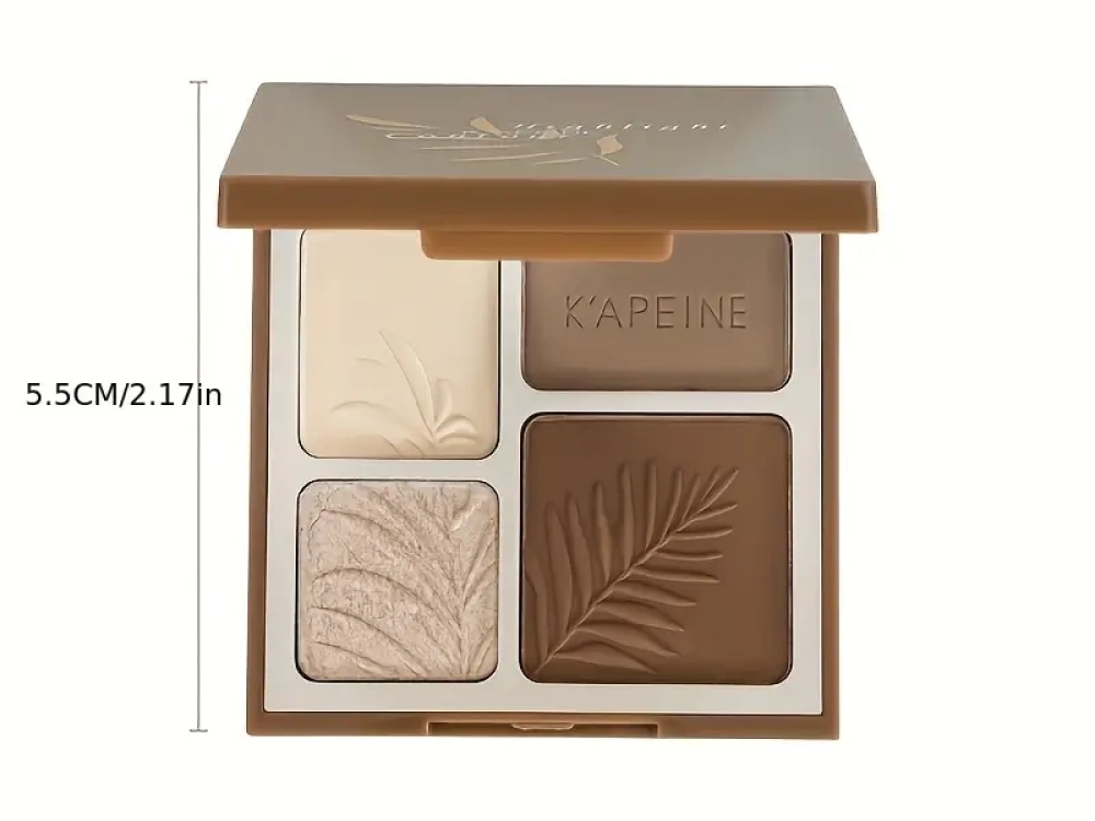 Four-color Contouring Palette Highlight Contouring All-in-one